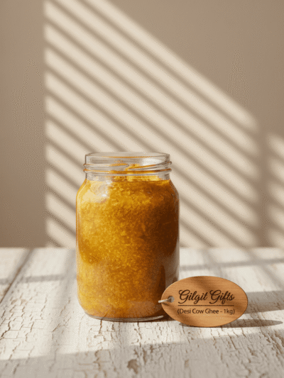 Desi Cow Ghee (1kg) – Pure & Premium Gilgit Ghee