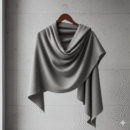 Gilgit Handmade Winter Shawl – Premium Gray Shawl for Men