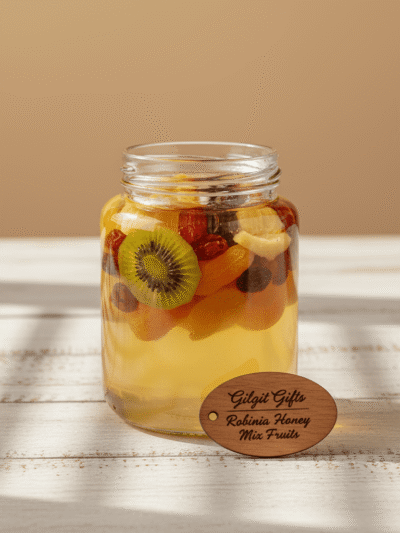 Robinia Honey Mix Fruits – Pure Gilgit Honey with Natural Fruit Blend