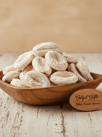 White Biscotti Apricot – Premium Dried Apricots with Natural Sweetness from Gilgit